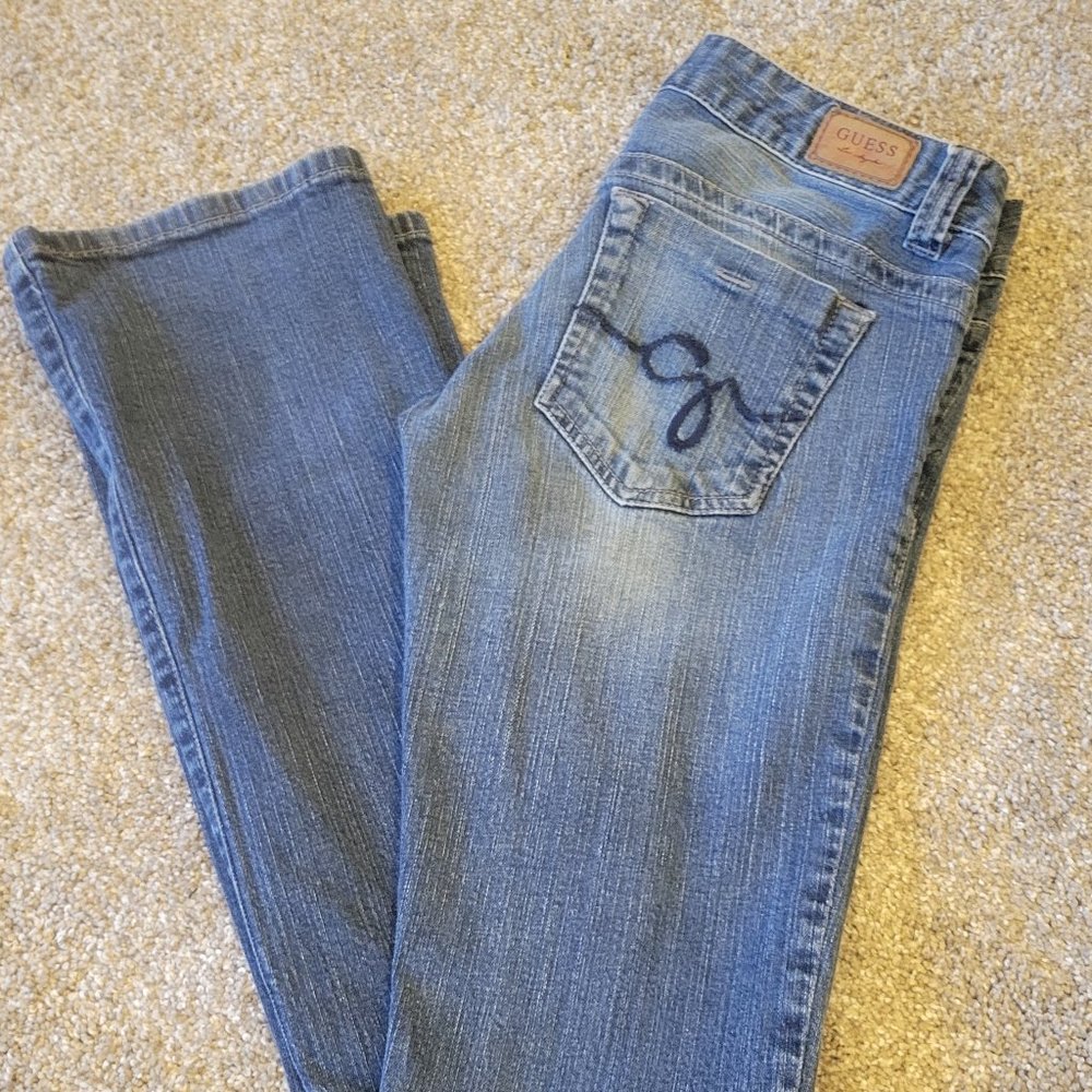 Guess Jeans Sz 26 Low Rise Boot Cut Daredevil